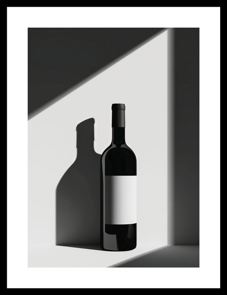 Plakat 25x35cm Butla Wina zdjęcie 3