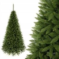 Gęsta Choinka sztuczna Świerk Kaukaski 180 cm realistyczna PVC + stojak