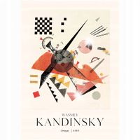 Plakat 59,4x42 A2 KANDINSKY abstrakcja artysta nowoczesny sztuka 20 WZORÓW