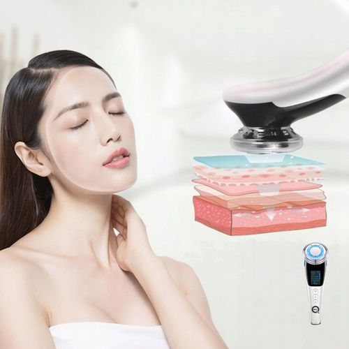 MEZOTERAPIA BEZIGŁOWA MASAŻER EMS TWARZY LIFTING 5w1 URZĄDZENIE DO MASAŻU na Arena.pl