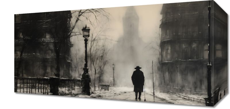 Obraz 40x20cm Mgła nad Londynem zdjęcie 1