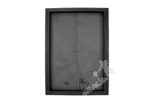 DRZWI A3 - 91X65 CM + TERMOMETR 0-500°C ŻELIWNE DO WĘDZARNI CHLEBOWE na Arena.pl