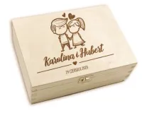 PREZENT NA ŚLUB NIEZBĘDNIK MAŁŻEŃSKI PUDEŁKO
