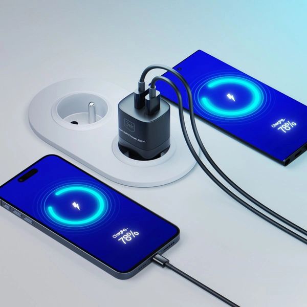 3MK Ładowarka sieciowa Hyper GaN Charger 33W Black zdjęcie 5