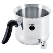 Garnek na Mleko Rondelek z Płaszczem Wodny do Gotowania Mleka Sosów 2,5L