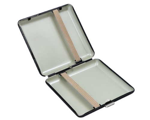 Metalowa Papierośnica z Nadrukiem Dynamicznej Akcji Łowienia Ryby Gentelo na Arena.pl