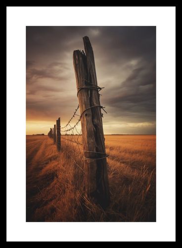 Plakat 20x30cm Zachód na Pograniczu na Arena.pl