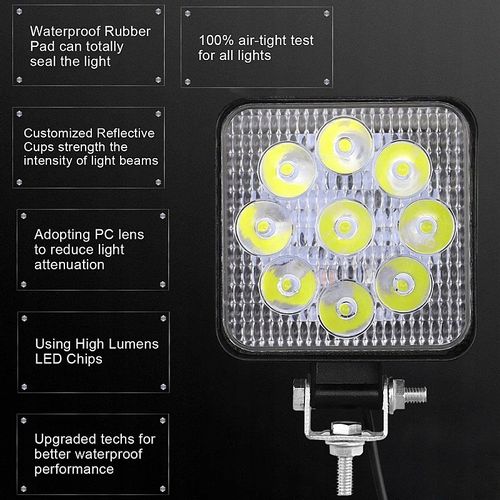 Halogen lightbar-doświetlacz Led 10-30V/27W 2400lm na Arena.pl