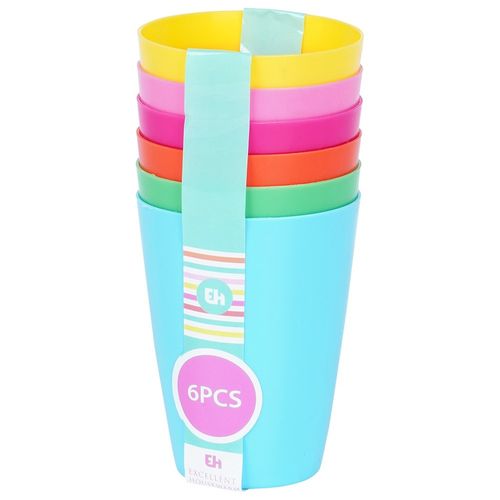 Kubki plastikowe 280 ml 6 szt. na Arena.pl