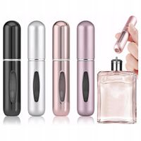 4x Atomizer do Perfum Podróżny 5ml Butelka na Perfumy Fiolka z Rozpylaczem