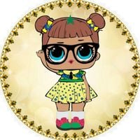 Opłatek na tort LOL Lalki Suprise Postacie