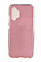 Etui brokatowe Shc do Samsung Galaxy A32 4G LTE różowy