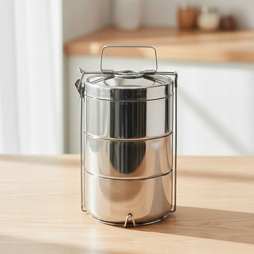 Menażka 3-POZIOMOWA piętrowa termiczna termos przenoszenia żywności obiadów na Arena.pl