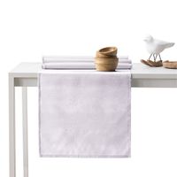Zestaw obrus + bieżnik plamoodporny VESTA 115x200+35x200 liliowy AmeliaHome