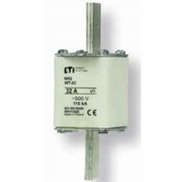 2 x 2 x ETI WKŁADKA TOPIKOWA BEZPIECZNIKOWA ZWŁOCZNA NH2/WT-2C gG 100A 0041