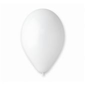 balon biały pastel komunia ślub urodziny 100 szt.