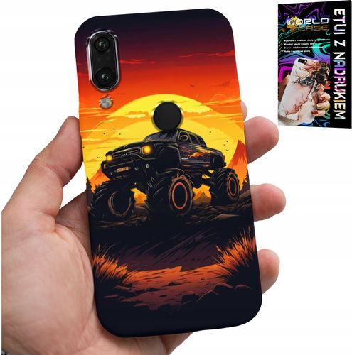 ETUI DO XIAOMI NOTE 7 - MONSTERTRUCK, CIĘŻARÓWKA, WZORY + SZKŁO na Arena.pl