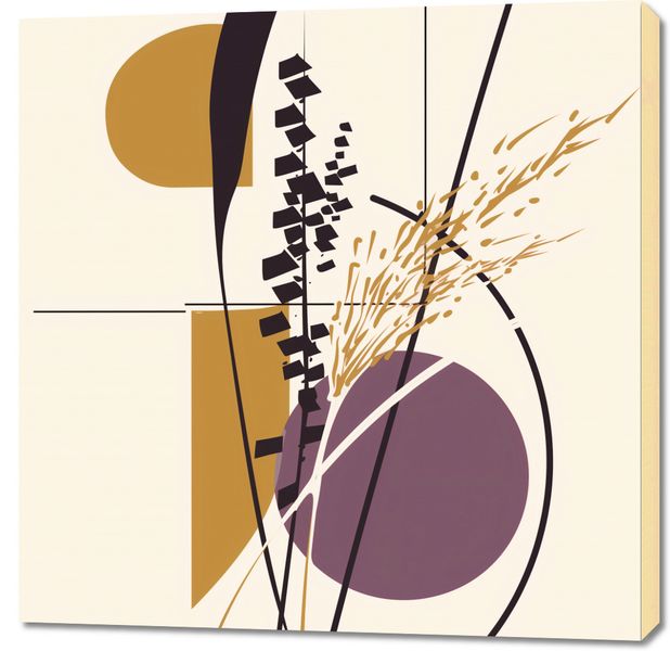 Obraz 90x90cm Jesienne Tańce zdjęcie 1