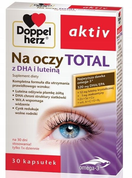 Doppelherz Aktiv Na oczy Total 30 kapsułek zdjęcie 1