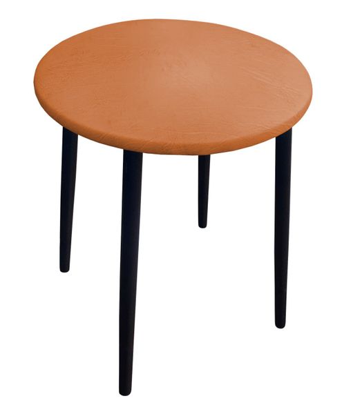 Taboret TRIX  AL8 olcha orange podstawa czarna zdjęcie 1