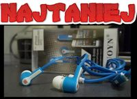 Słuchawki douszne z mikrofonem zestaw słuchawkowy