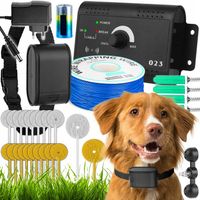 ELEKTRYCZNY PASTUCH OBROŻA dla psa DO TRESURY TRENINGOWA 300M OGRODZENIE