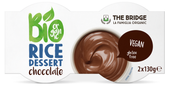 Deser RyŻowy Czekoladowy Bezglutenowy BIO (2 x 130 g) 260 g - THE Bridge