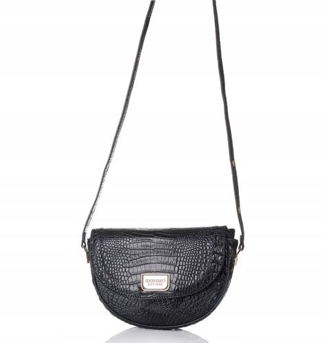 TOREBKA DAMSKA LISTONOSZKA MONNARI WIZYTOWA CROCO ELEGANCKA na Arena.pl