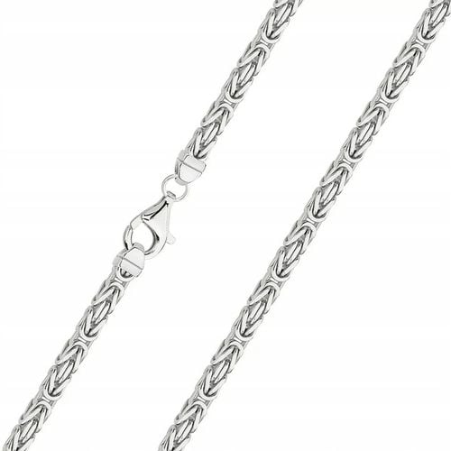 Łańcuszek Srebrny Splot Królewski 2,00 mm Pełny Diamentowany pr 925 na Arena.pl