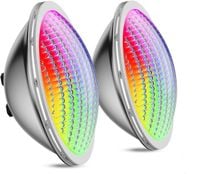 POWYSTAWOWY LyLmLe Oświetlenie basenowe LED PAR56 ze stali nierdzewnej 30 W