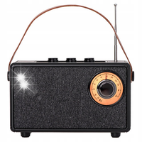 Małe Radio Kuchenne Przenośne FM BLUETOOTH 5.1 AUX TWS SD USB MP3 WAV USB-C