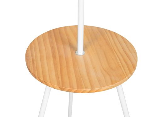 Lampa Stojąca Biała 148 Cm Braddon na Arena.pl