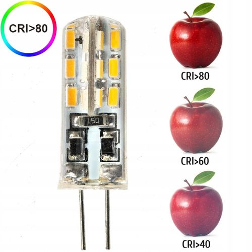 10x Żarówka LED KAPSUŁKA MINI G4 2W = 20W 3000K CIEPŁA BARWA 12V LUMILED na Arena.pl