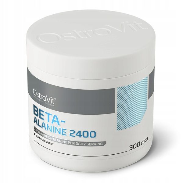 OstroVit Beta-Alanine 2400 300 kaps ALANINA POMPA zdjęcie 3