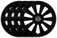 KOŁPAKI 16 NISSAN Note X-Trail Qashqai CZARNE DLC