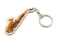 Saksofon ACI-8034 brelok akrylowy