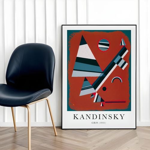 Plakat cyfrowy do wydruku kandinsky na Arena.pl