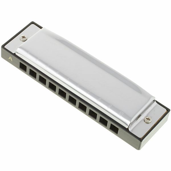 Harmonijka ustna A-Dur / A-Major Harley Benton Blues Harmonica Etui zdjęcie 6