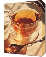 Obraz 30x40cm Złota Godzina Herbaty