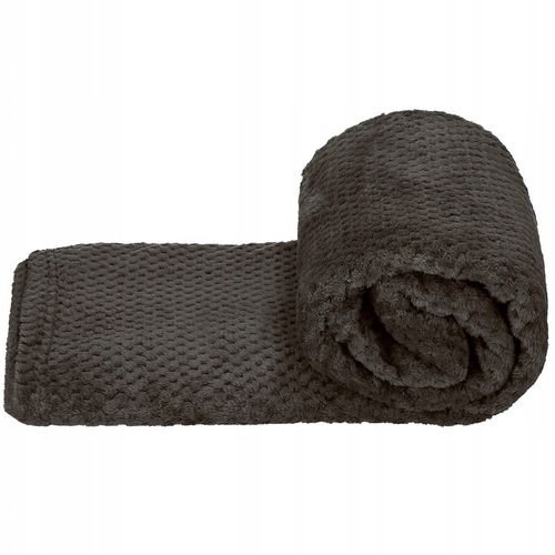 GRUBY KOC CIEPŁY NARZUTA DWUSTRONNA NA ŁÓŻKO KANAPĘ 150x200 cm PLED MIĘKKI na Arena.pl