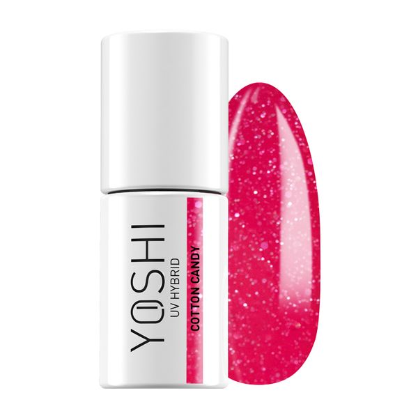 YOSHI Lakier hybrydowy Cotton Candy 6ml - 723 zdjęcie 1