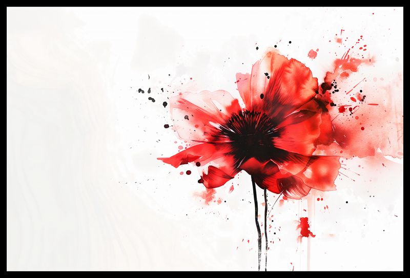 Plakat 60x40cm Płynna Akwarela zdjęcie 2
