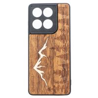 Drewniane Etui Bewood do Motorola Edge 60 / 60 Fusion 5G GÓRY IMBUIA