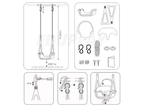 huśtawka kubełkowa 3w1 na Arena.pl