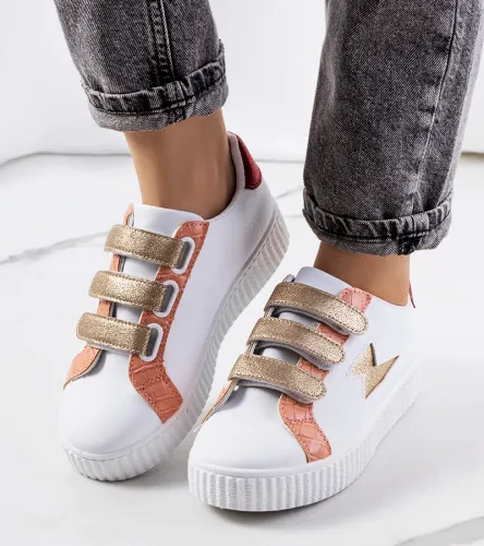 Białe sneakersy Pitmerden 40 na Arena.pl