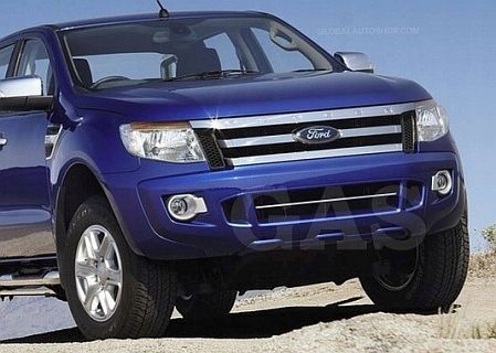 Ford Ranger - Chromowane Listwy Grill Chrom Atrapy Zderzaka Tuning na Arena.pl