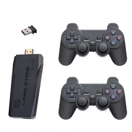 KONSOLA RETRO GRA TELEWIZYJNA BEZPRZEWODOWE 2 PADY 10000 GIER EMULATOR na Arena.pl