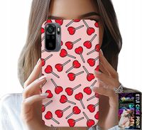 ETUI DO XIAOMI NOTE 10 / 10S - KOBIECE, MODNE WZORY LIZAKI W SERCA CASE