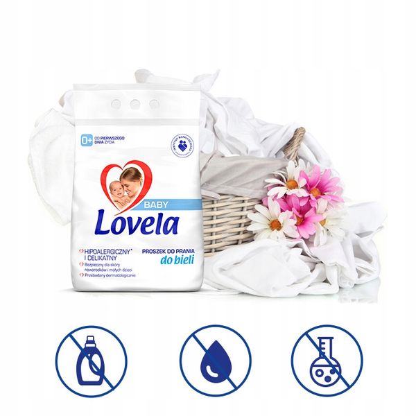 Lovela proszek do prania białego 4,1 kg zdjęcie 2