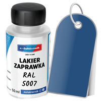 lakier zaprawkowy zaprawka samochodowy ral 5007 niebieski brylantowy 50 ml